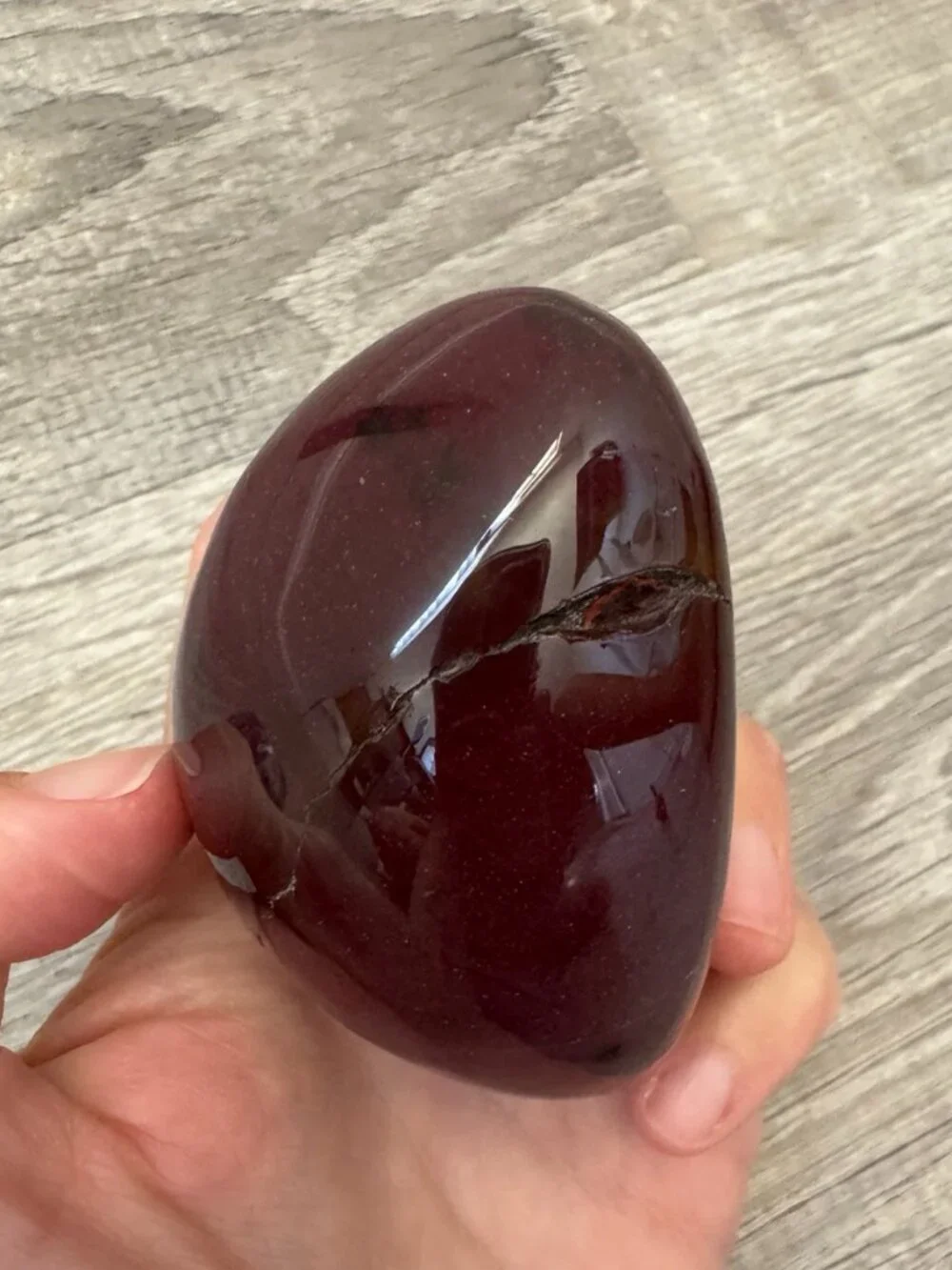 Set of Three Large Display Gemstones | Bloodstone, Bumblebee Jasper, Soladite